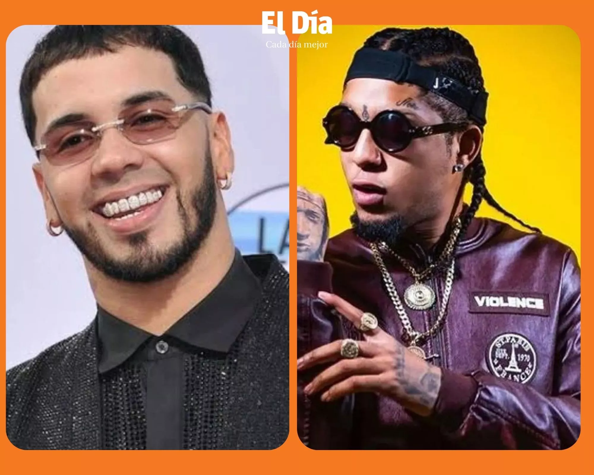 El puertorriqueño Anuel AA y Rochy RD