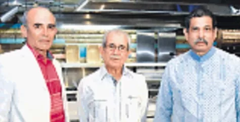 Bismar Galán, Bolívar Troncoso y Rafael García Romero.