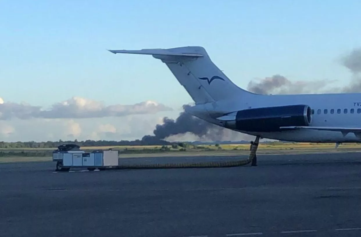 Accidente aéreo, aeropuerto