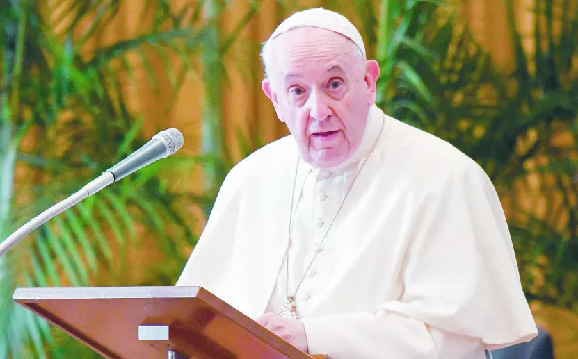 El papa Francisco