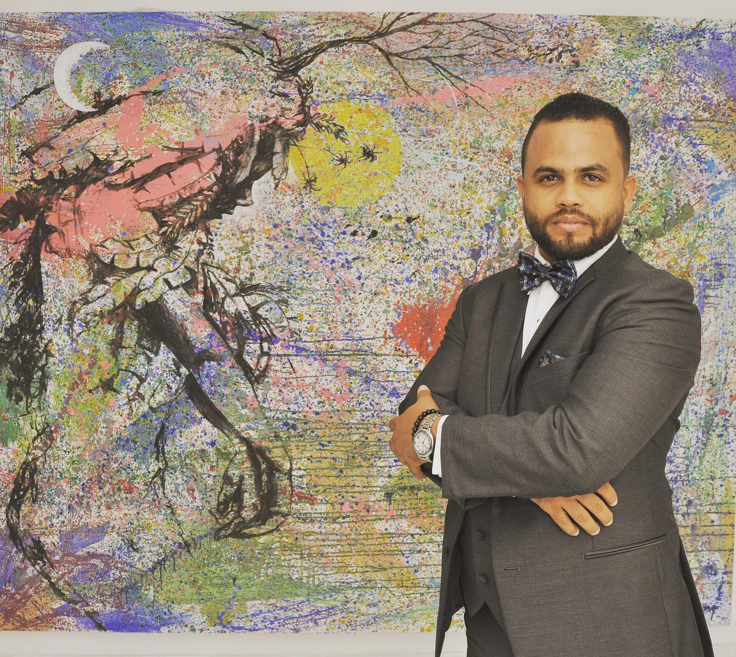 Artista plástico, Benjamín Cruz