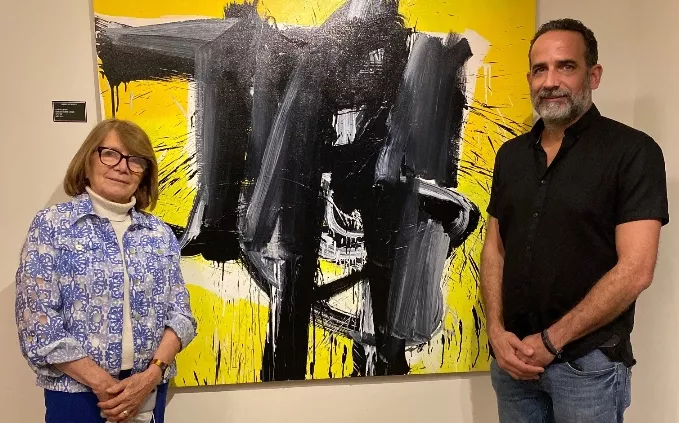 Marianne de Tolentino y José Pelletier.