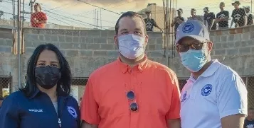 Johana González, Orlando Jorge e Inocencio Martínez.