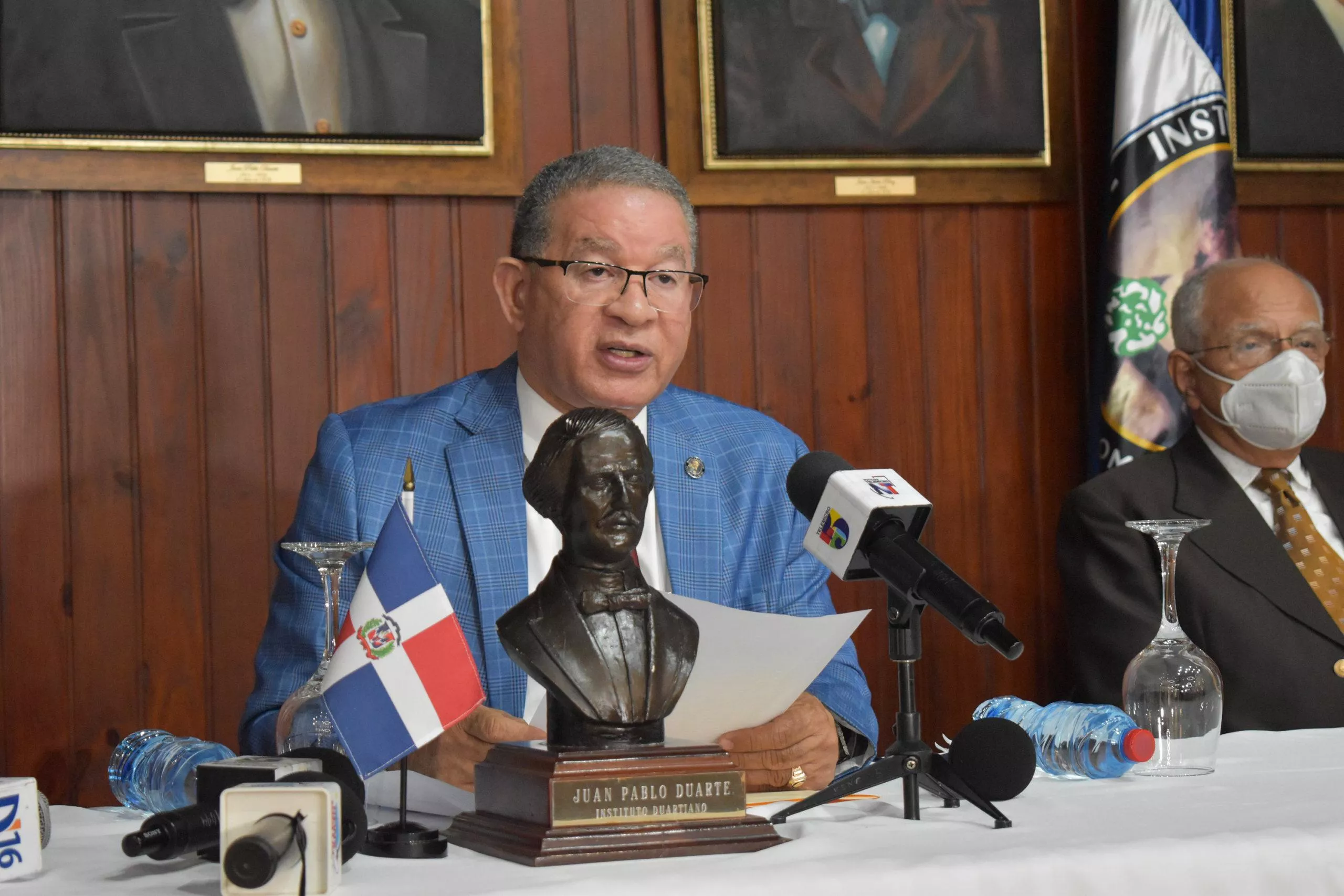 El presidente del Instituto Duartiano, Wilson Gómez Ramírez.