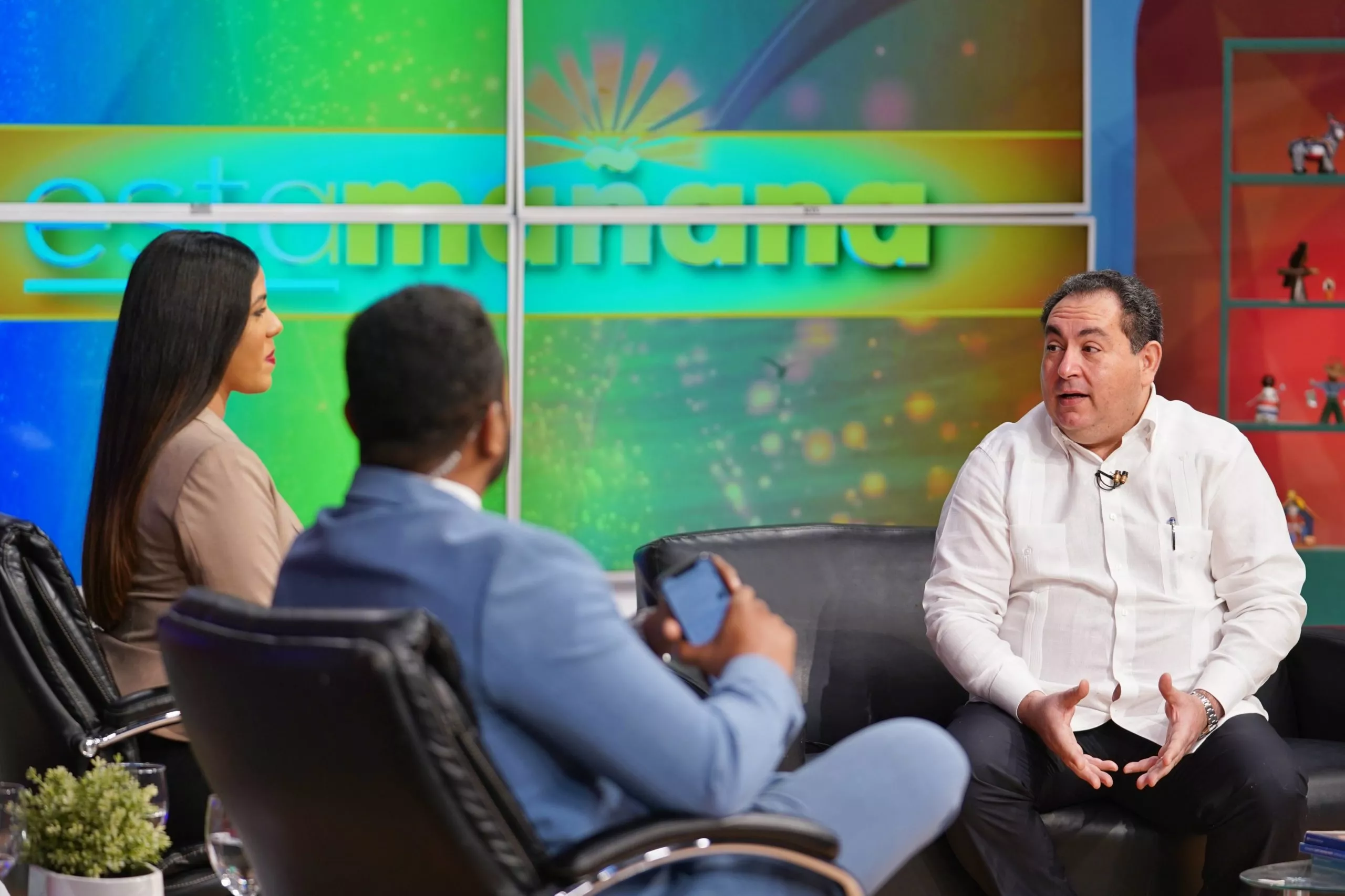 Mario Lama entrevistado en el programa Esta Mañana