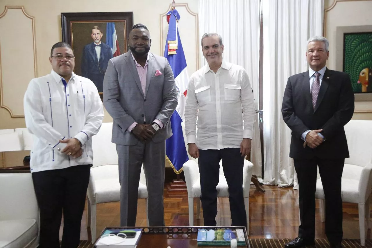 david ortiz y luis abinader