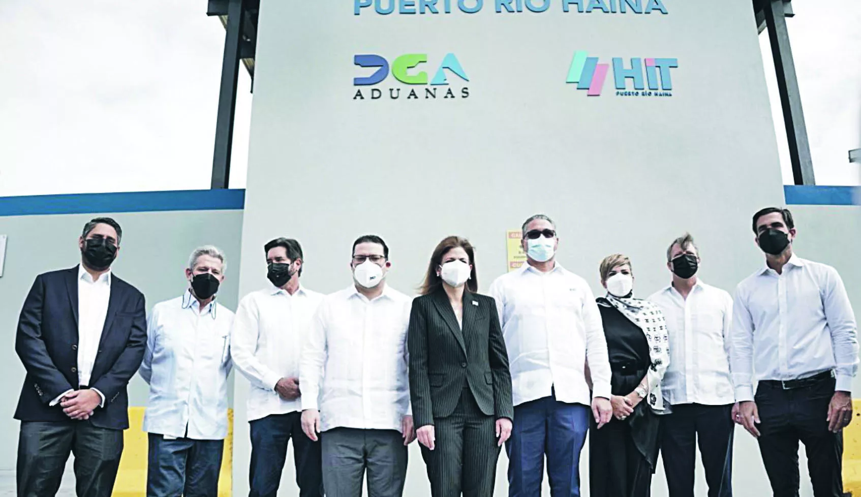 El acto de puesta en marcha del escáner estuvo encabezado por la vicepresidenta  de la República, Raquel Peña. josé de león