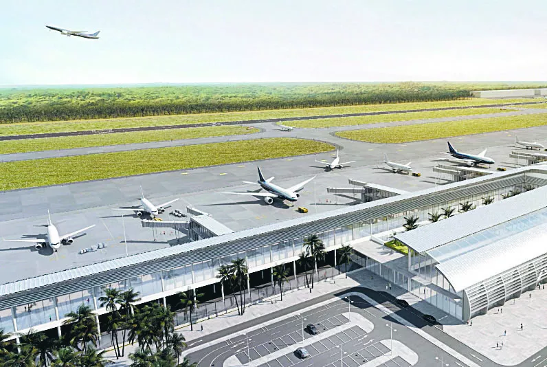 El aeropuerto de Bávaro estaría cerca al de Punta Cana.