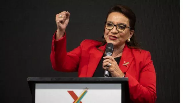 Xiomara Castro, presidenta de Honduras.
