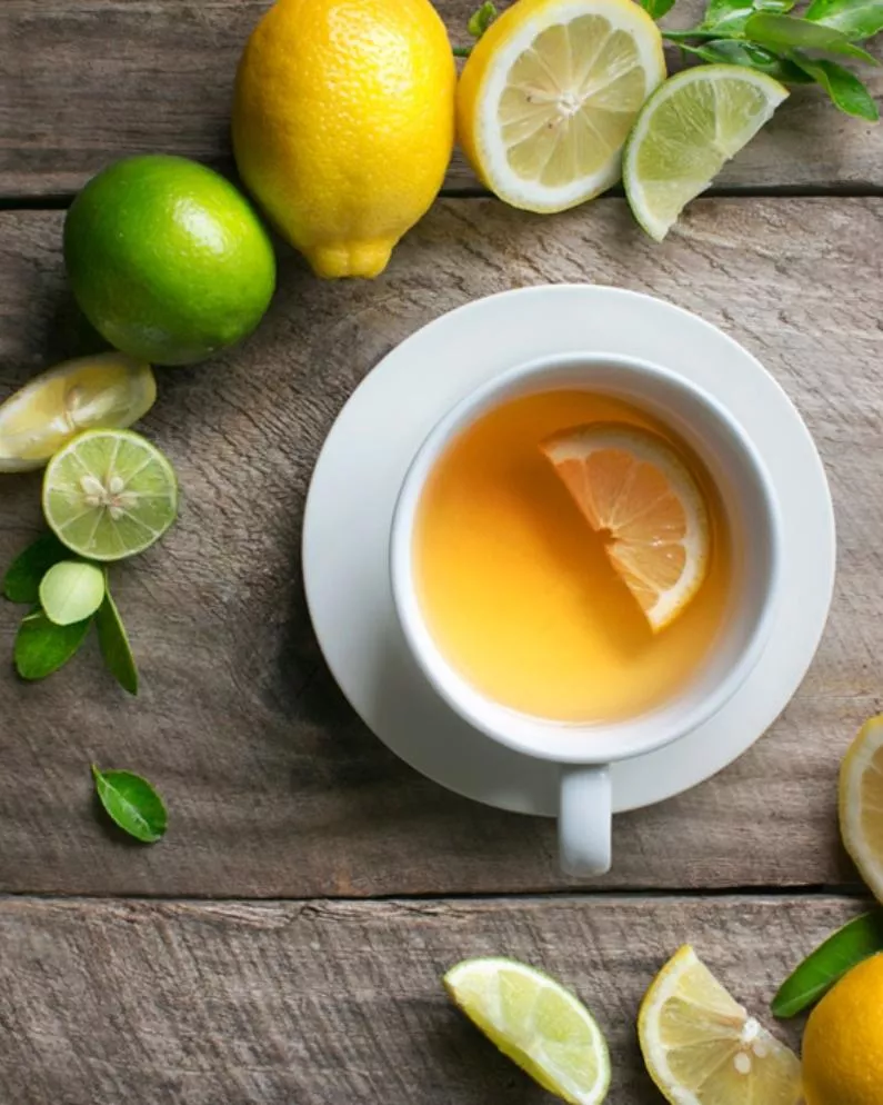 El té de limón