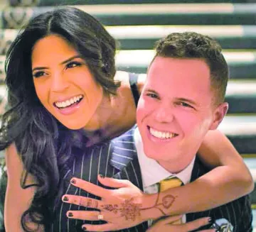 Francisca Lachapel y Francesco Zampogna.