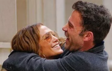 Jennifer López y el actor Ben Affleck.
