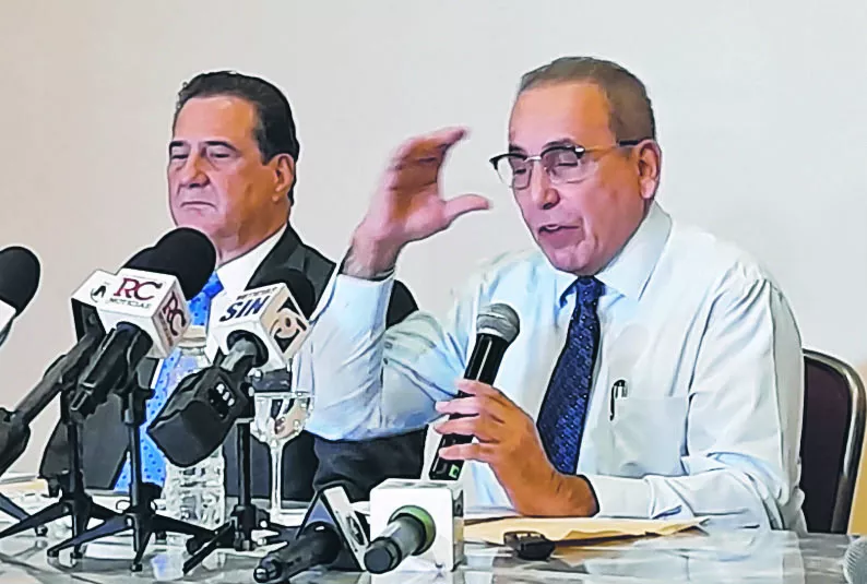 Carlos Balcácer y Gustavo Biaggi Abogados,  exprocurador.