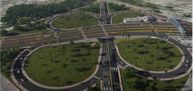 Proyección a solución Km 9