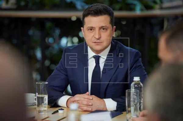 El presidente de Ucrania, Volodímir Zelenski