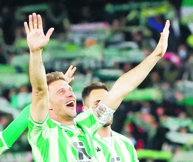 El capitán del Real Betis Joaquín Sánchez "Joaquín". efe