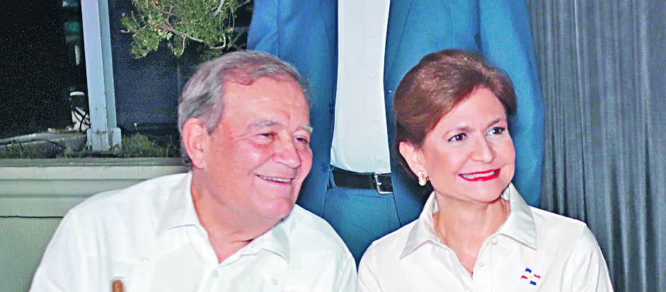 Hendrik Kelner y Raquel Peña.