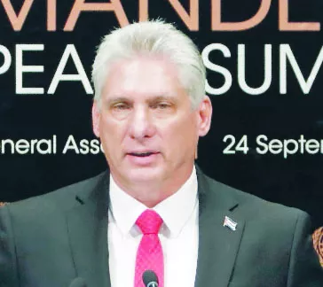 Presidente Miguel  Díaz-Canel apuesta al desarrollo.