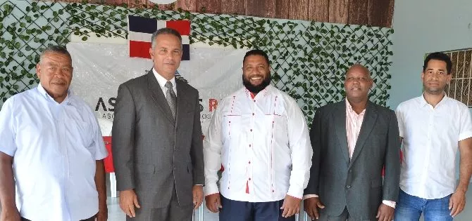 Pascual Ubrí, Fernando Almonte Gómez, César Campos, José Díaz y Omar Villar.