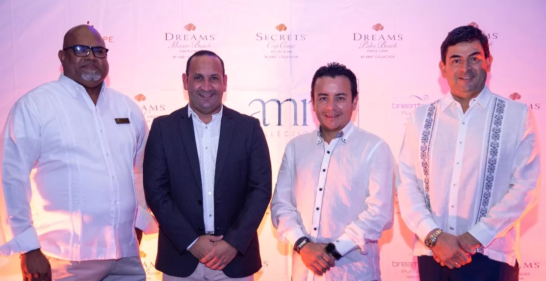 Julio Peña, Brian de Jesús, Luis Núñez y Daniel Hernández.
