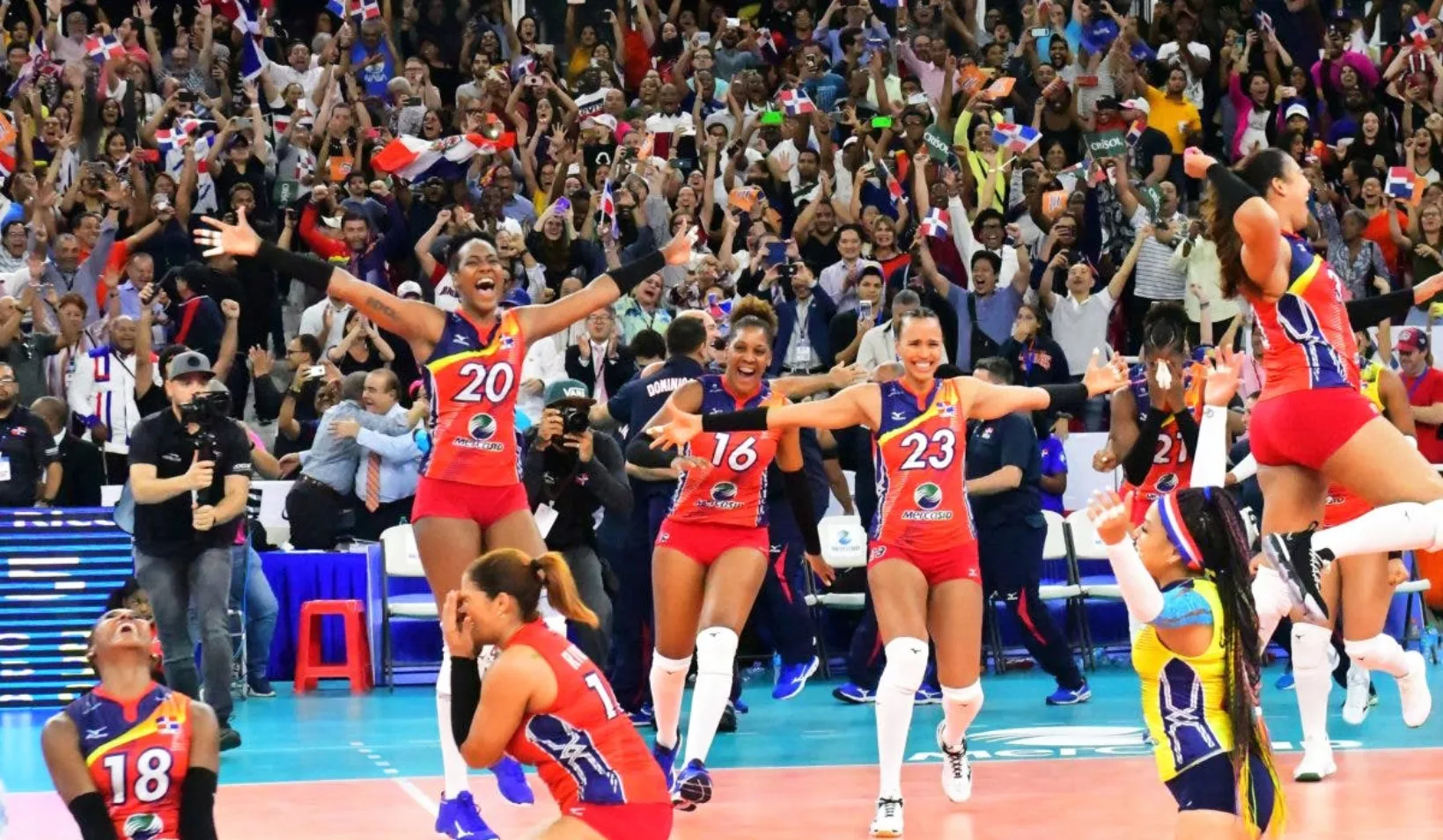 Las Reinas del Caribe, un equipo emocinante.