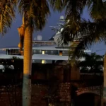 Yate de Jeff Bezos está en el Puerto Don Diego, Distrito Nacional