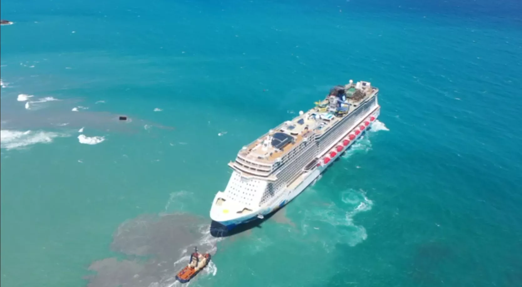 Crucero que encalló en Puerto Plata había entrado a ese puerto en cinco ocasiones