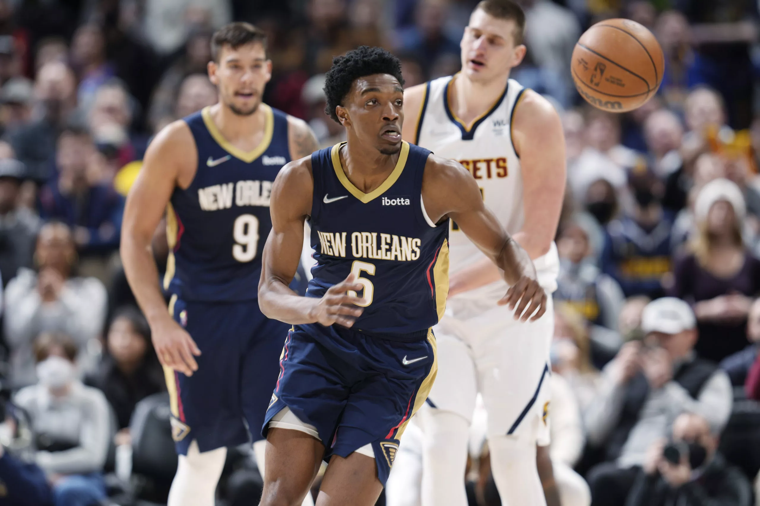 Pelicans Nuggets Basketball