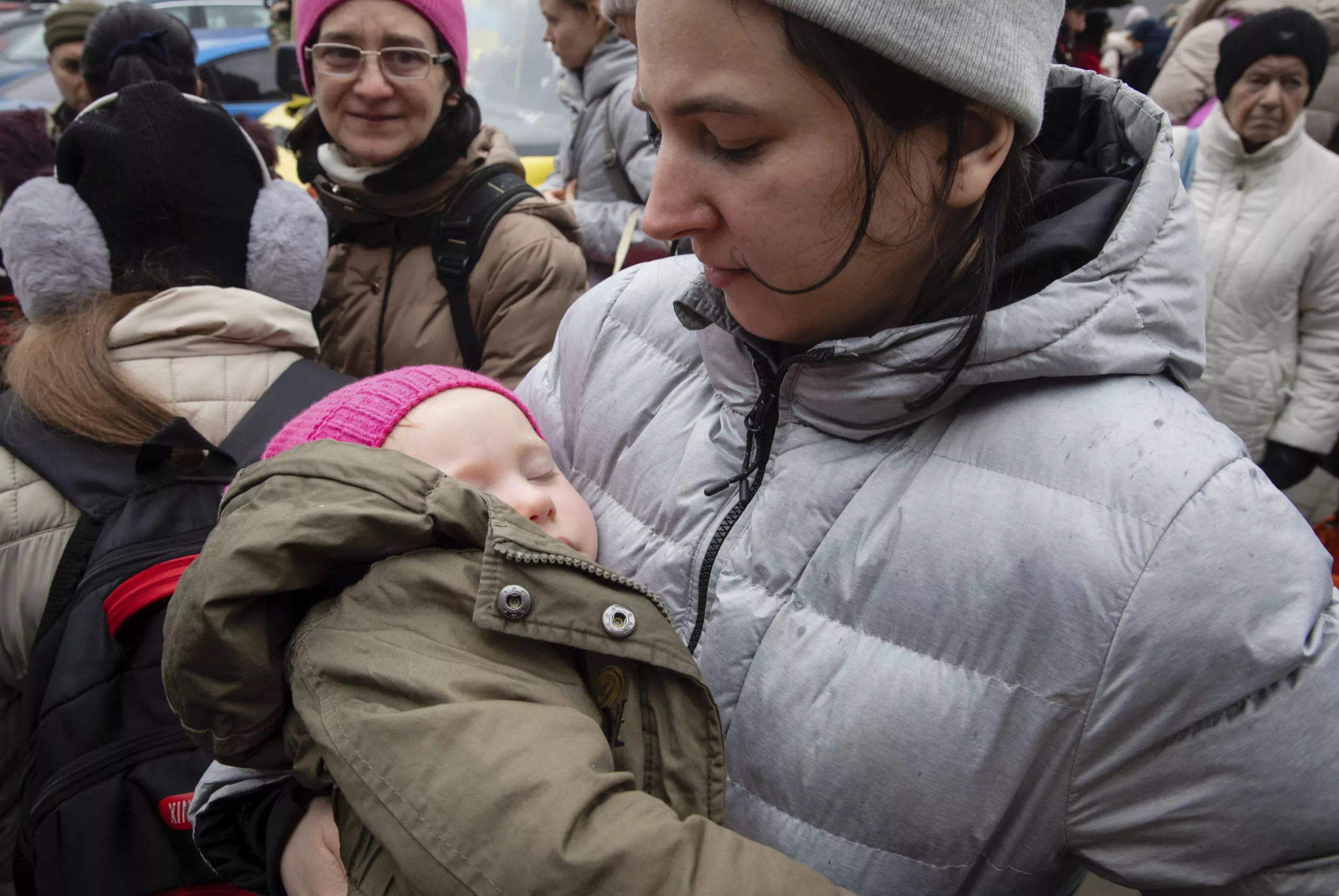 Ukraine-Russia conflict, evacuation of civilians near Kiev