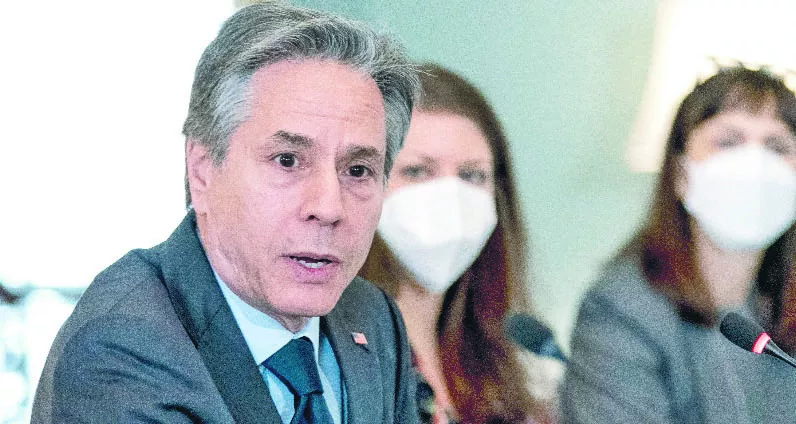 El secretario de Estado Antony Blinken ya está en  Panamá.