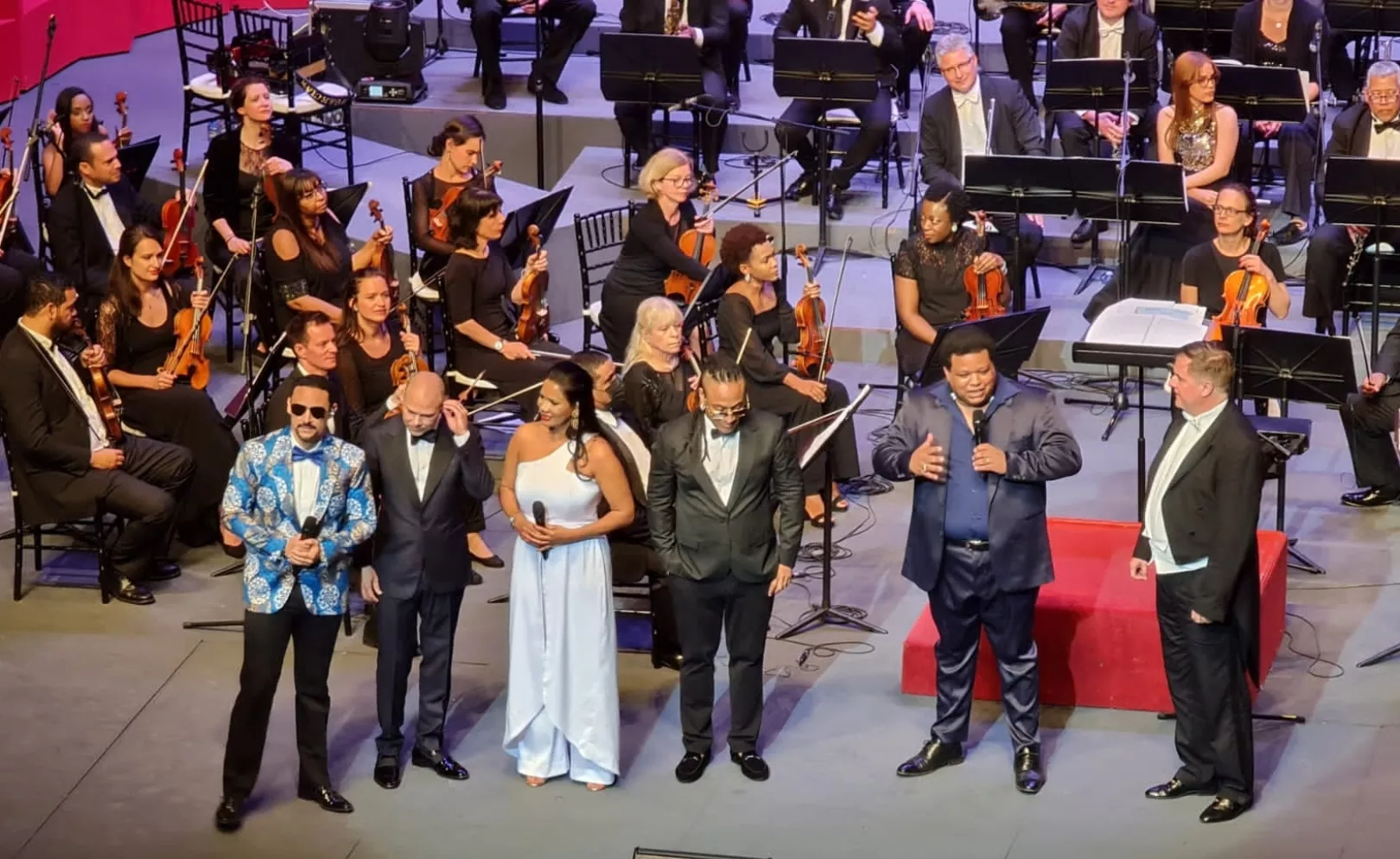 El concierto “Lazos de Hermandad: Beethoven  y el Perico Ripiao Sinfónico”  fue una gran novedad de este ritmo musical.