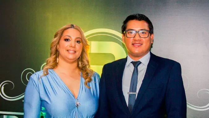 Wanda Cornielle e Irwing Castillo.
