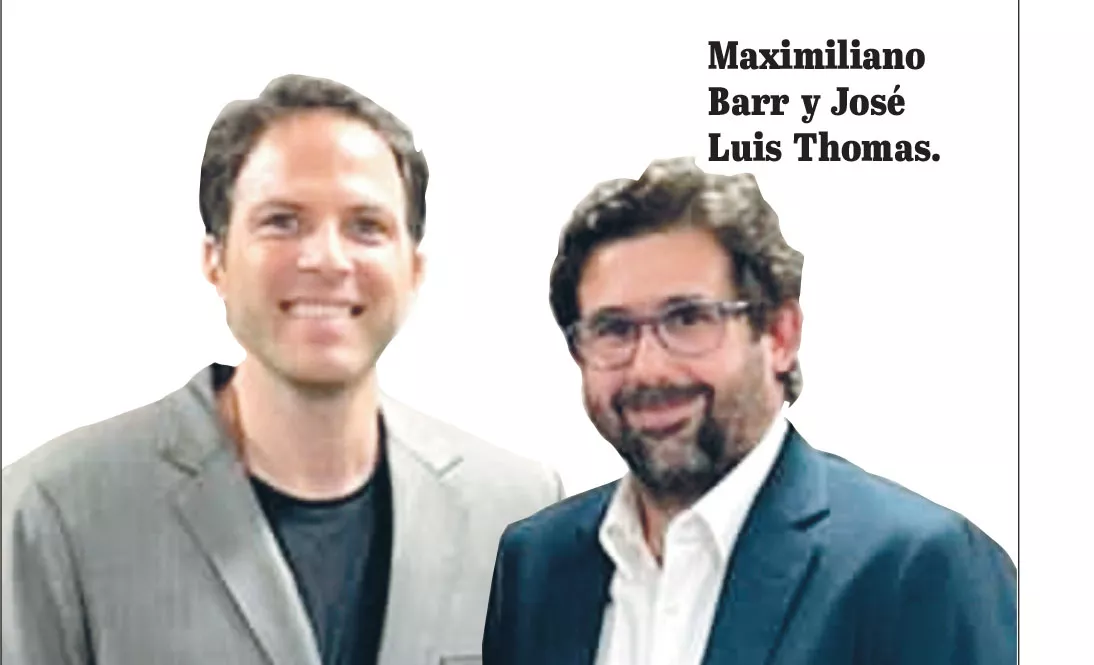 Maximiliano Barr y José Luis Thomas.