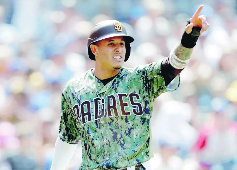 Manny Machado continúa  con  gran producción ofensiva.  ap