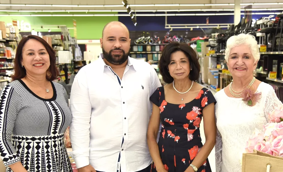 Francis Meriño, José Gregorio Calderón, Rhina Ibert y Margarita Mendoza