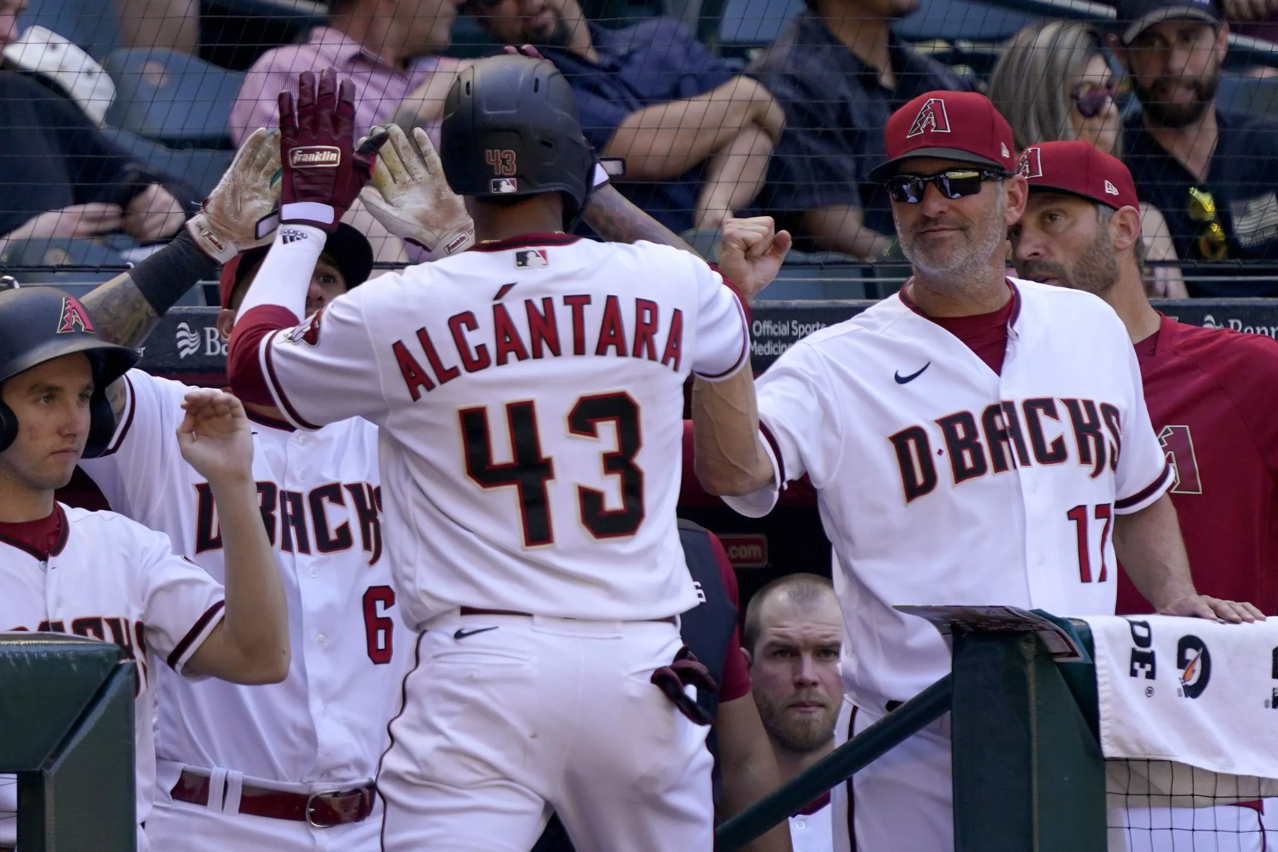 Dodgers Diamondbacks Baseball
