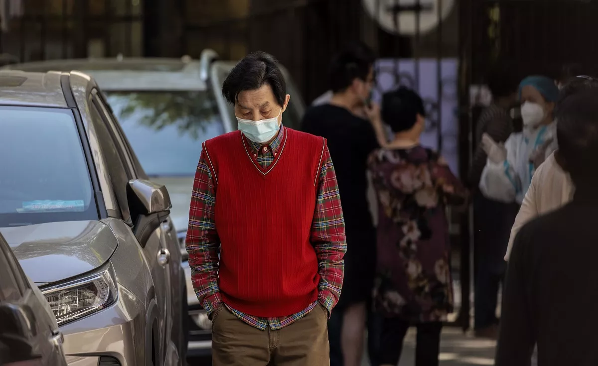 Lockdown amid Covid-19 pandemic in Shanghai