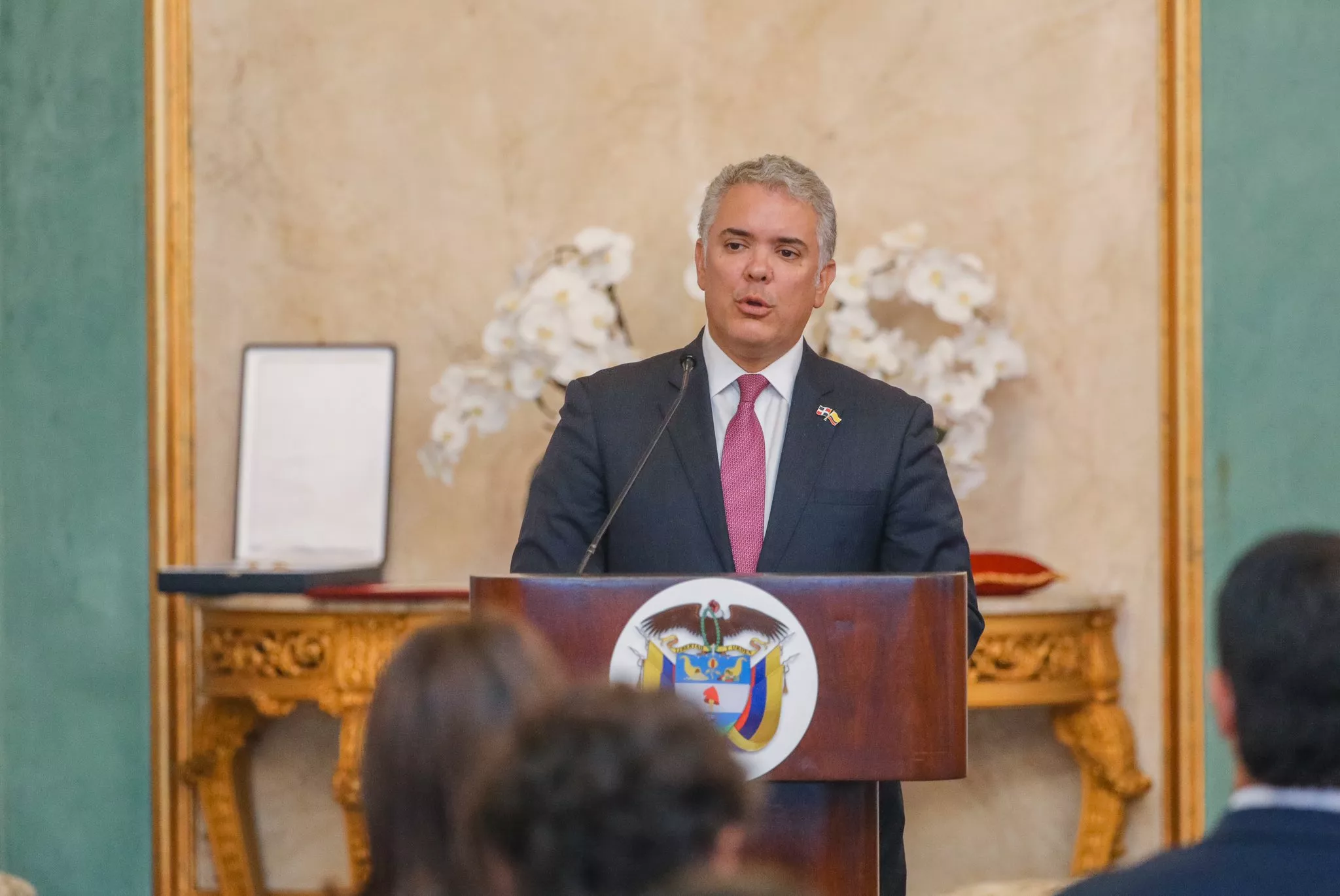 El presidente de Colombia, Iván Duque
