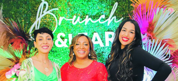 Carmelsy Confesor, Irene Morillo y Annyris Mosquea.