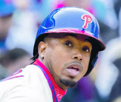 Jean Segura pegó el tercer jonrón de la temporada.  ap