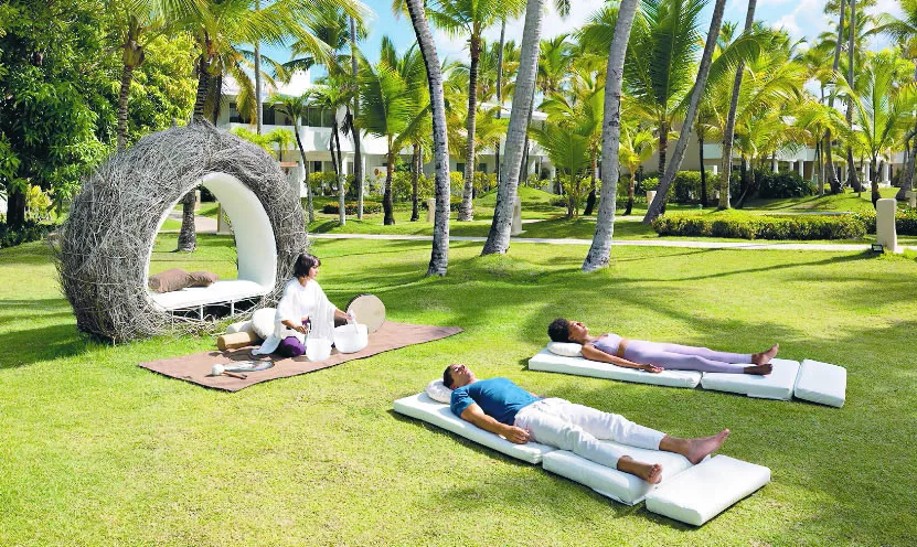 Uno de los cinco espacios de bienestar del resort.