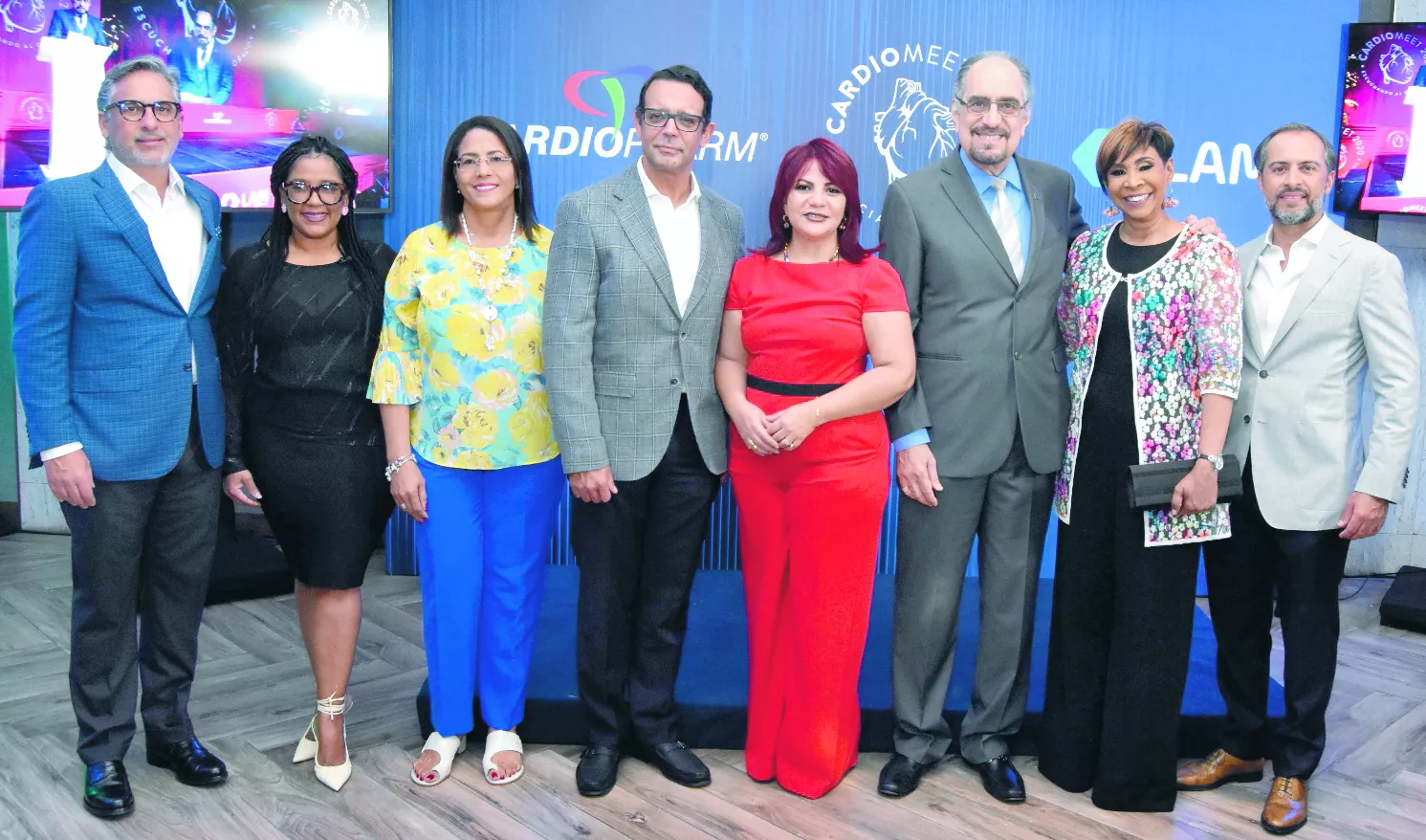 Méndez, Rafaelina Concepción, Pedro Ureña, Claudia Almonte, Miguel Fiallo, Pura Henríquez y  Ludwig García.