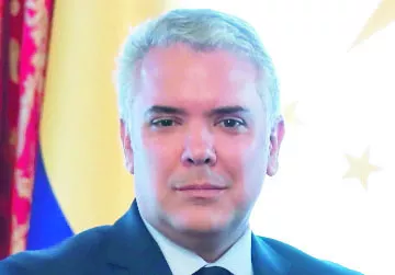 El presidente de Colombia, Iván Duque.