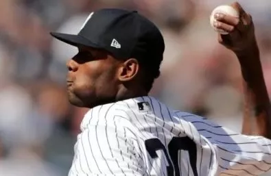 Miguel Castro llegó este año a los Yanquis desde los Mets.  AP