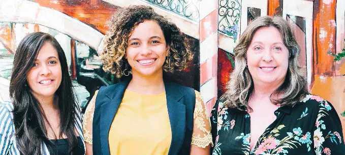 Rinda Dura´n, Memphis Di´az, Jessica Bonifacio y Beatriz Bienzobas.