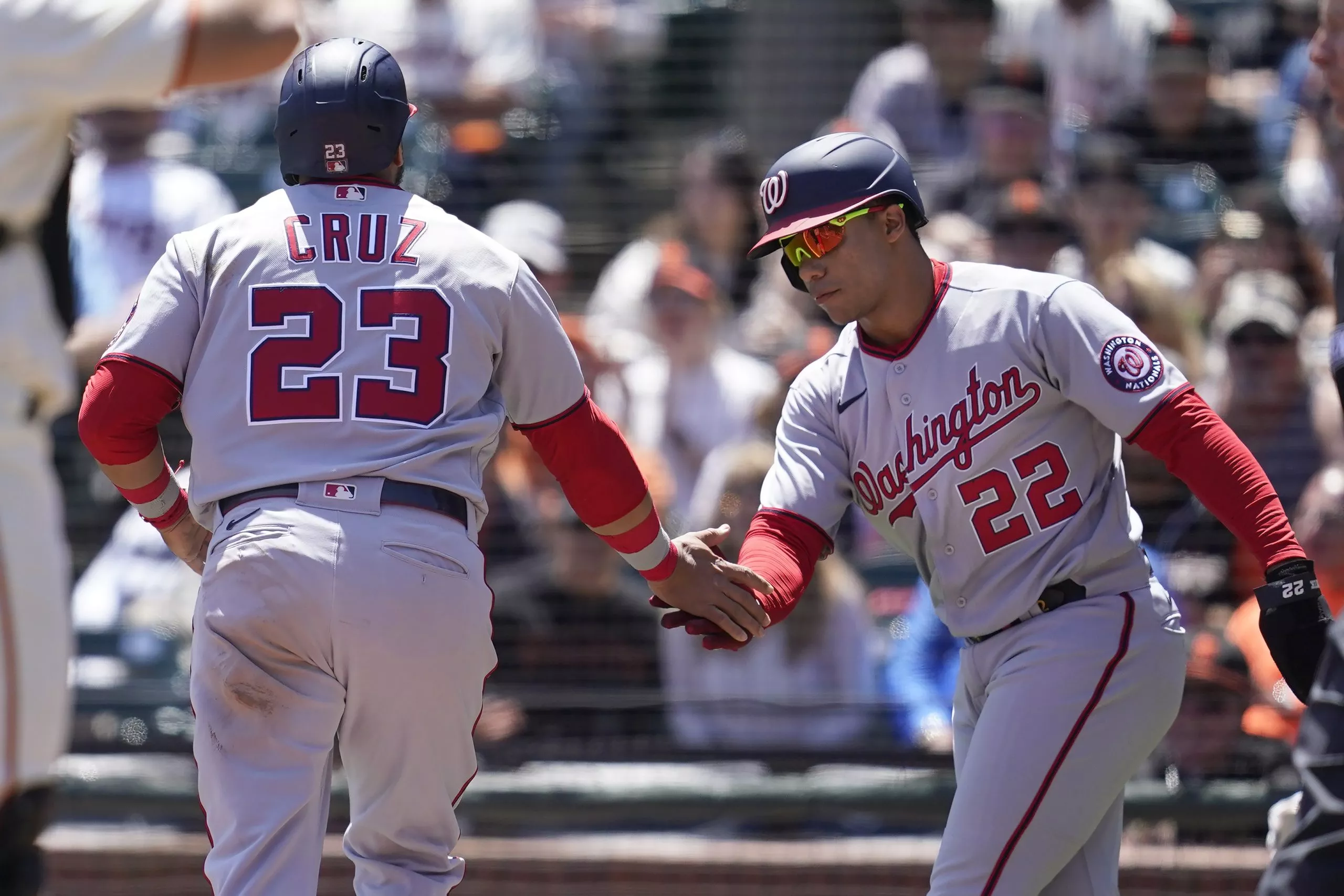 Nelson Cruz y Juan Soto