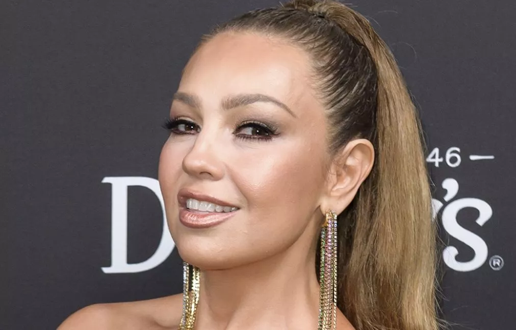 La cantante mexicana Thalía está enferma.