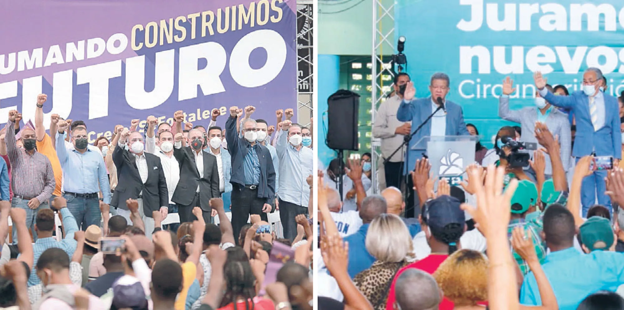 El PLD y la Fuerza del Pueblo son los partidos cuyos padrones concentran la mayor cantidad de duplicados.