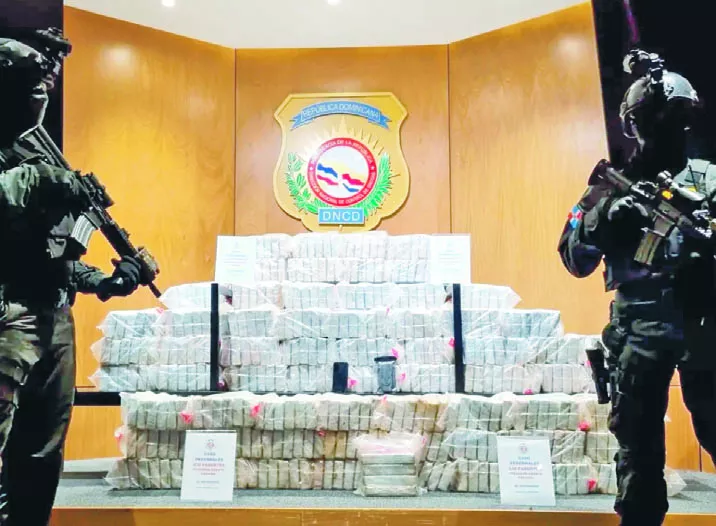 La DNCD  ha dado duro golpe  al crimen organizado con incautación de miles de toneladas.