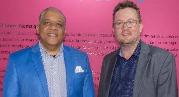 Juan Carlos Ditrén y Timothy Brown.